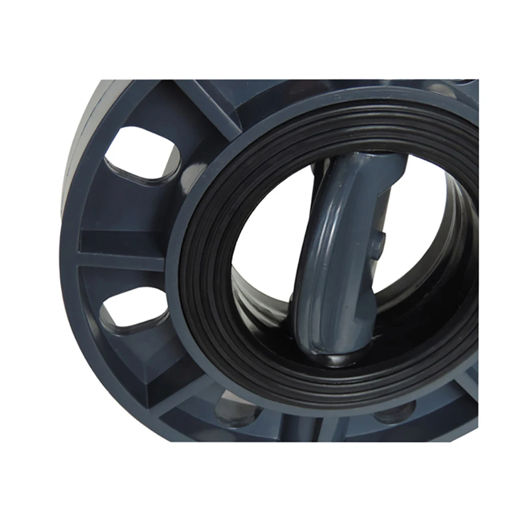 3 дюймовый ПВХ моторизованный клапан бабочка типа ВКЛ./ВЫКЛ. Пластиковый EPDM