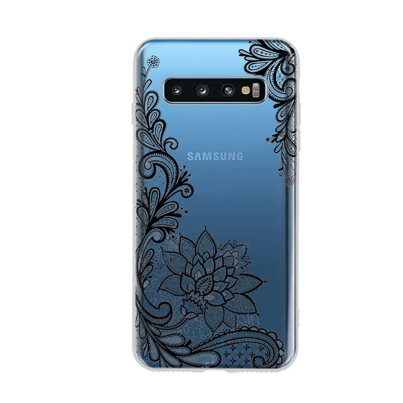 Мягкий силиконовый чехол для Samsung Galaxy S10 из ТПУ Plus чехлы S10E Fundas |
