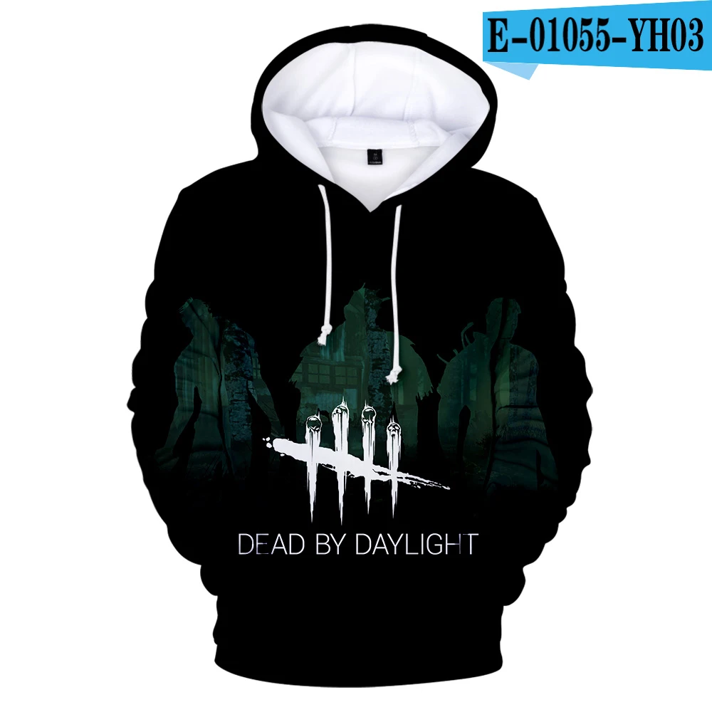 3D Aikooki Мужская толстовка Dead by Daylight 3D Принт толстовки Мужская Уличная Толстовка Dead by Daylight высокое качество индивидуальная Толстовка - Цвет: 3D