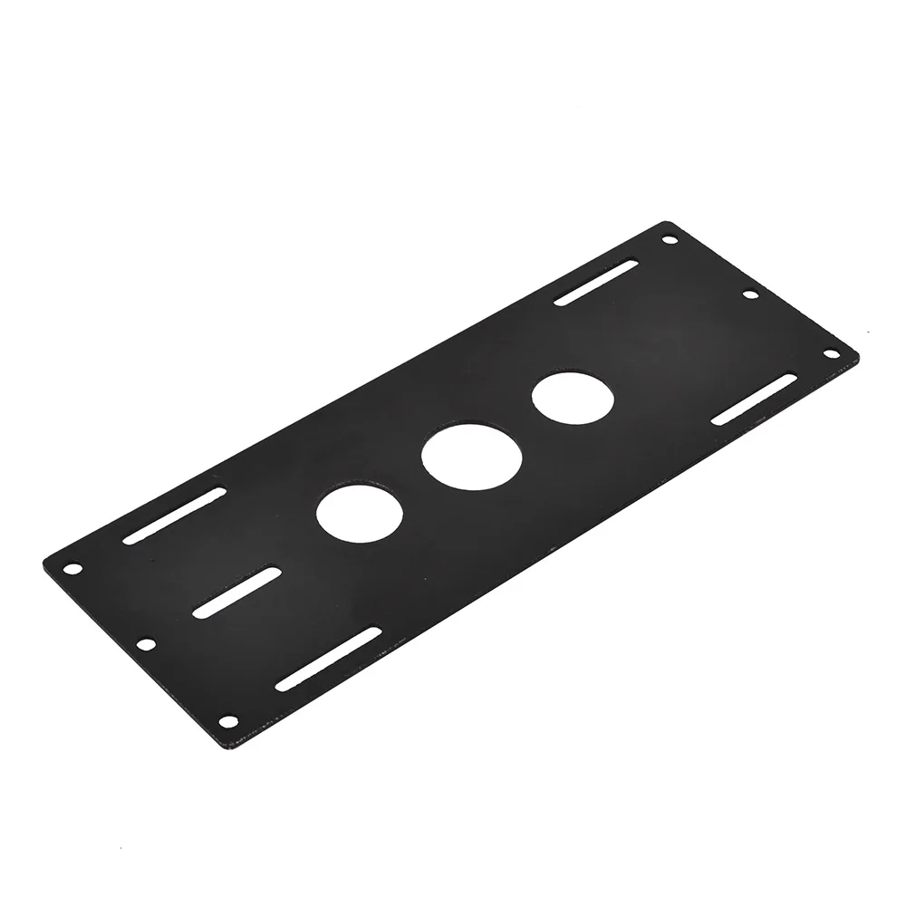 RCAIDONG RC Car Black Metal Battery Mounting Plate for Axial SCX10 D110 D90 1/8 1/10 Crawlers | Игрушки и хобби