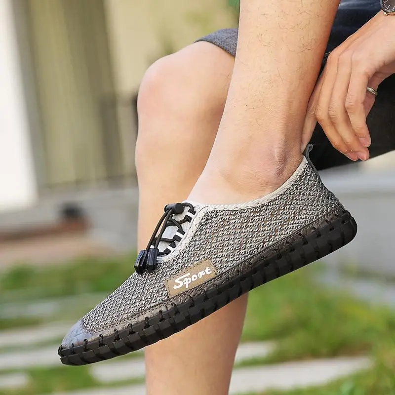 2018 Summer Designed Fly Weave Men's Casual Shoes Future Theory Male Breathable Lace Up Leisure Chaussure | Обувь