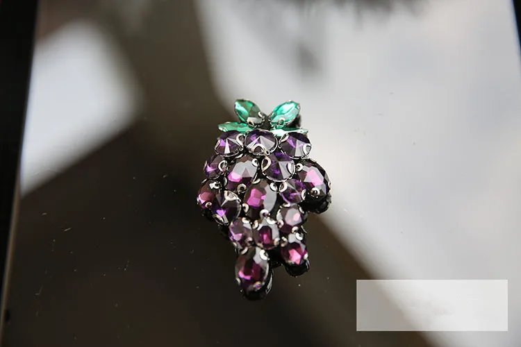 4 штуки стразы цветок виноград вышивка бисером для одежды аппликация шитья