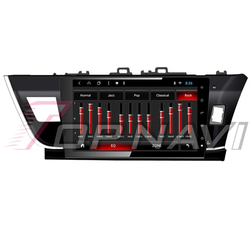Авторадио 2 din для Toyota Corolla 2014 2015 2016 10 1 дюйма Android 8 автомобильный GPS-навигатор плеер