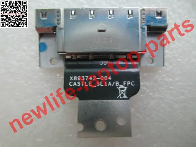 Оригинальный зарядный порт для Surface Pro 3 1631 DC 0801-2U020QS X893742-004 CASTLE_SL1A B_FPC тест хорошая