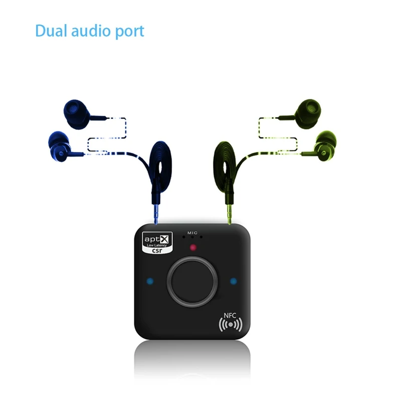 Беспроводной аудио музыкальный ресивер адаптер Dehyaton B7 PLUS Bluetooth 4 2 CSRA64215 APT X NFC CVC6.0