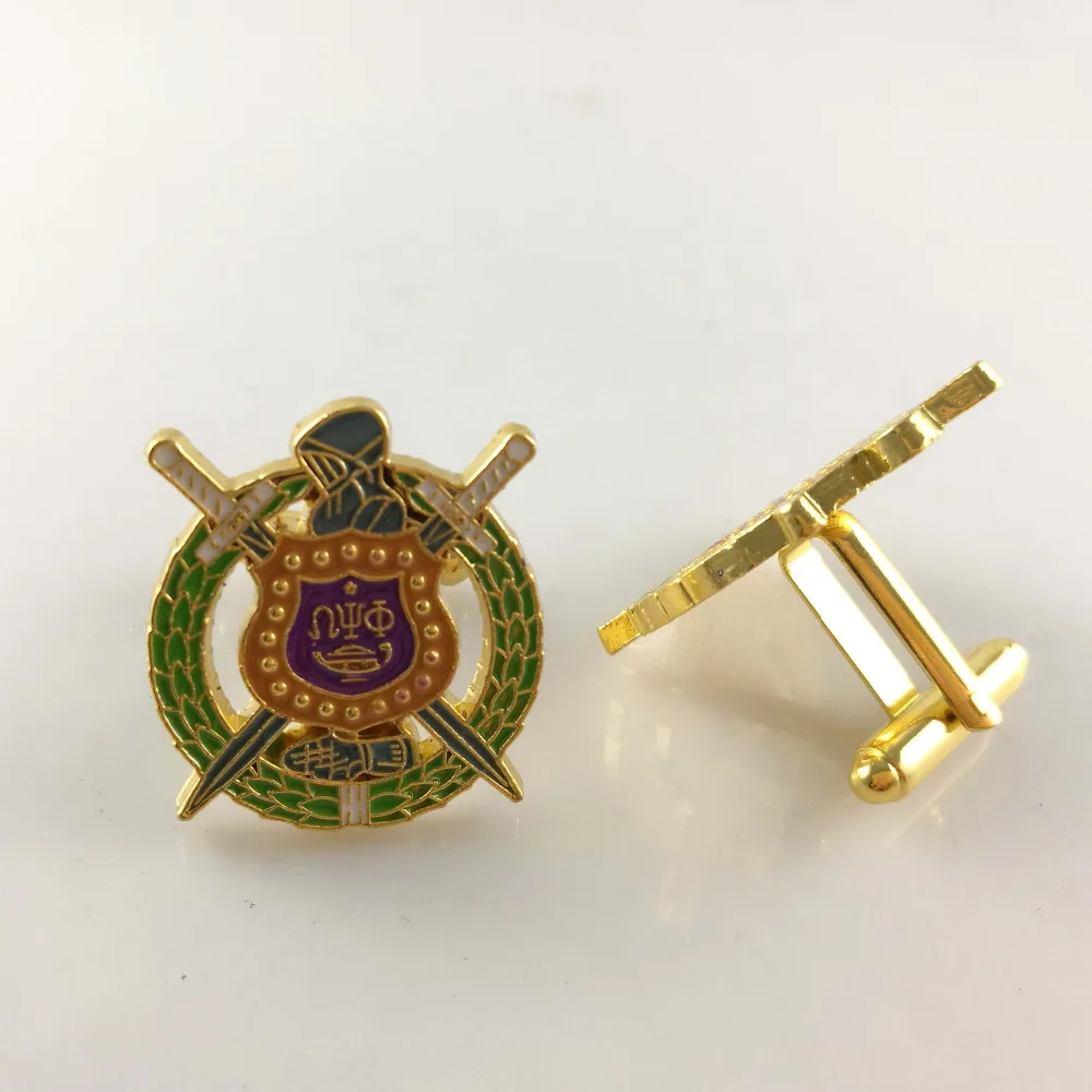 

Drop shopping Omegaa Psi Phi Fraternity LOGO Cufflinks Jewelry