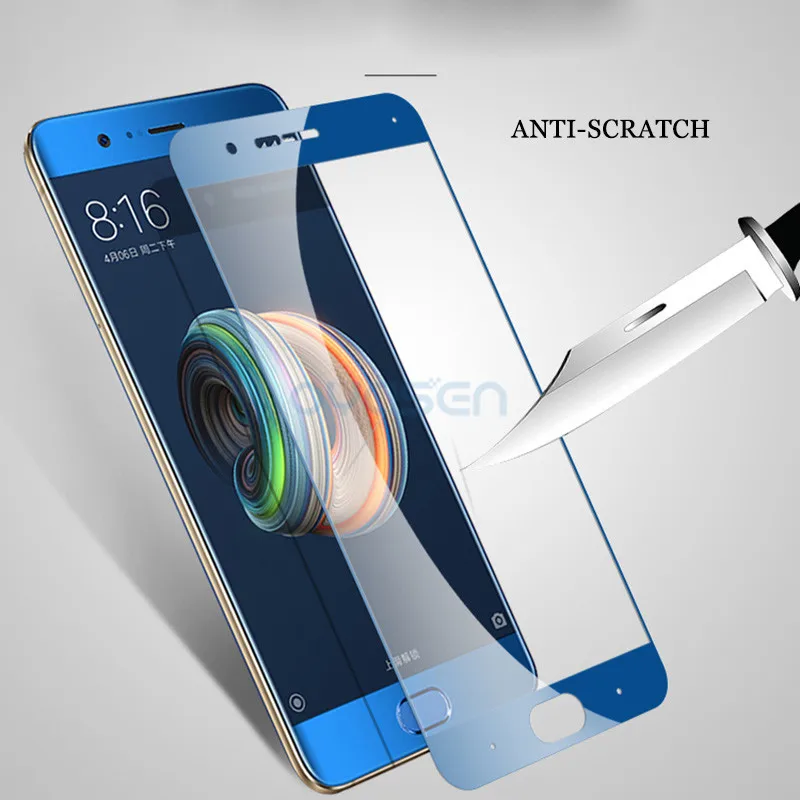 Полная защита экрана для Xiaomi Mi Note 3 Note3 5 дюймов 9H закаленное стекло с защитой от