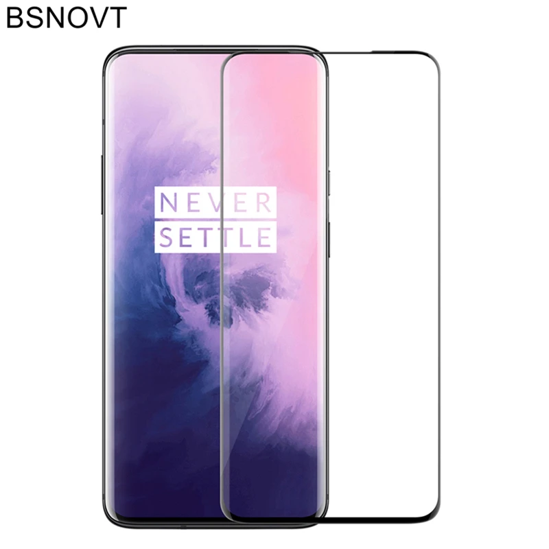 1 шт. Защитная пленка для экрана Oneplus 7 Pro стекло 3D изогнутые края закаленное