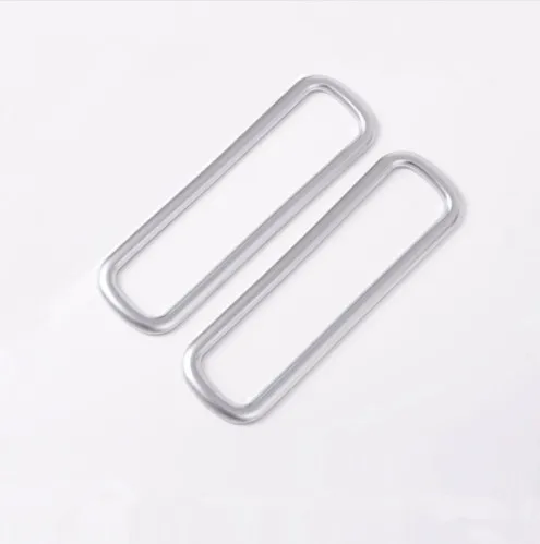 

2pcs Chrome ABS Door Storage Box Frame Cover Trim For Jaguar F-PACE X761 2016 Car Styling Interior Modified