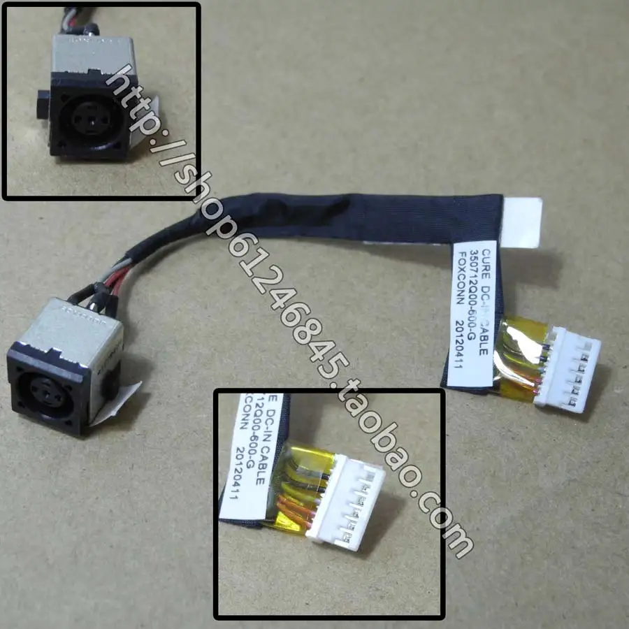 

Free shipping For Original HP HP ProBook 6560B with line power adapter head 350712Q00-600-G