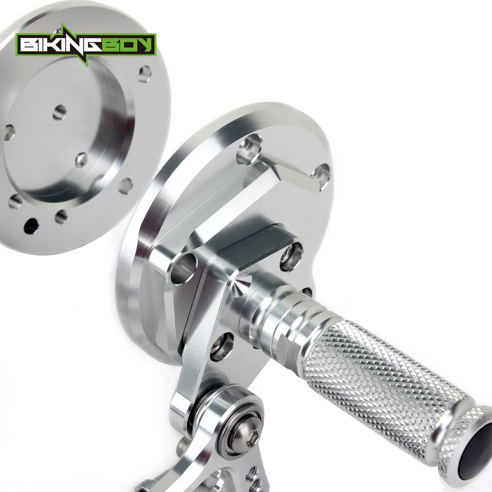 

BIKINGBOY For Yamaha VMX 1700 V-MAX 09 10 11 12 13 14 15 16 17 18 19 Foot Pegs Rests Rear Sets Rearsets Adjustable Racing Motor
