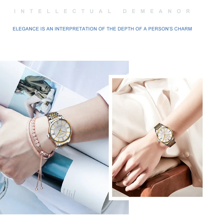 New Fashion Women Mechanical Watch Skeleton Design Top Brand Luxury Waterproof Female Automatic Clock Montre Femme G-79