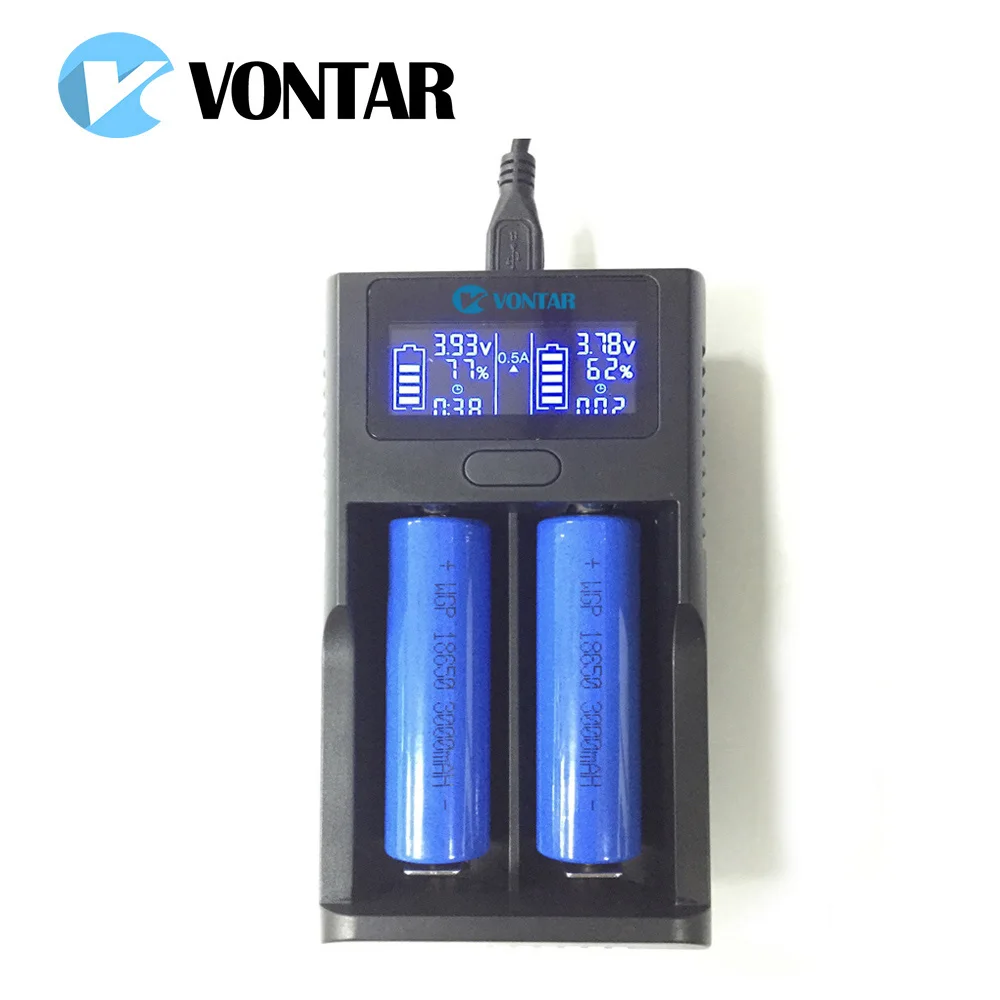 Умное зарядное устройство для аккумуляторов с ЖК-дисплеем USB зарядное устройство для 26650 22650 18650 18500 18350 17670 14500 литиевая батарея