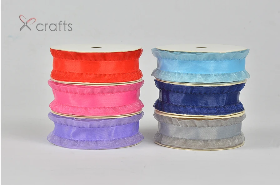 Юбка из атласной ленты для рукоделия 38 мм 1-1/2 дюйма украшение волос бесплатная