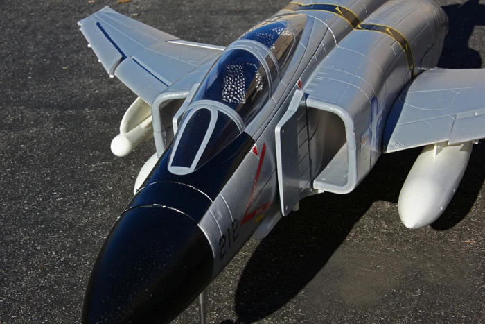 LX/полет в небе хобби F-4 Twin 70 мм 12-лезвие комплект планера