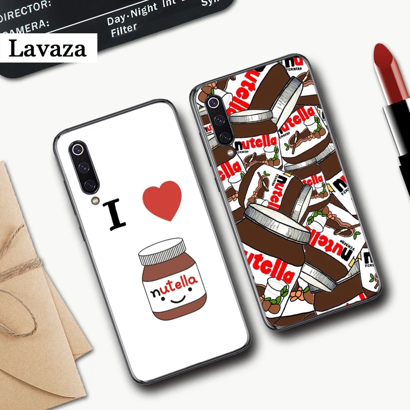 Пищевая промышленность шоколада Nutella силиконовый чехол для Xiaomi MI 5X 6 6X 8 9 SE 9T Pro CC9E