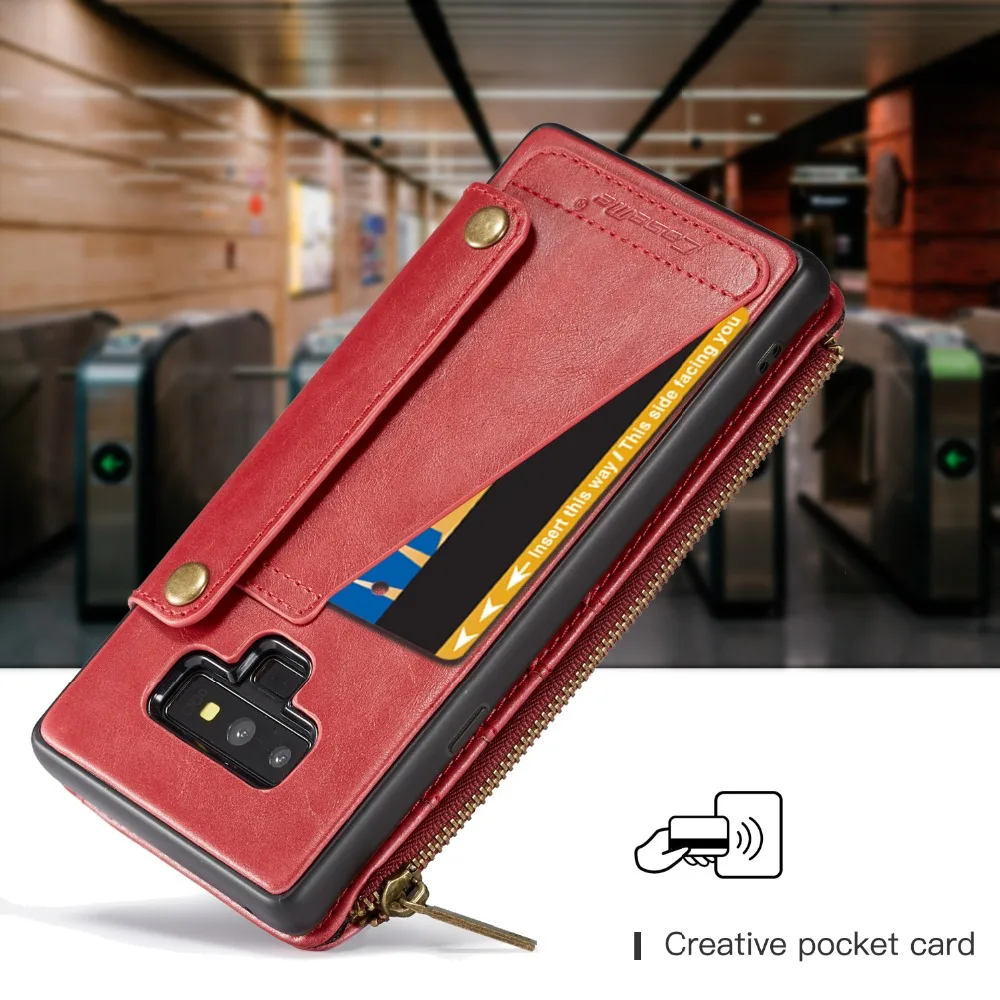 Кошелек клатч из искусственной кожи CaseMe брендовый Rfid кошелек мужская сумка для