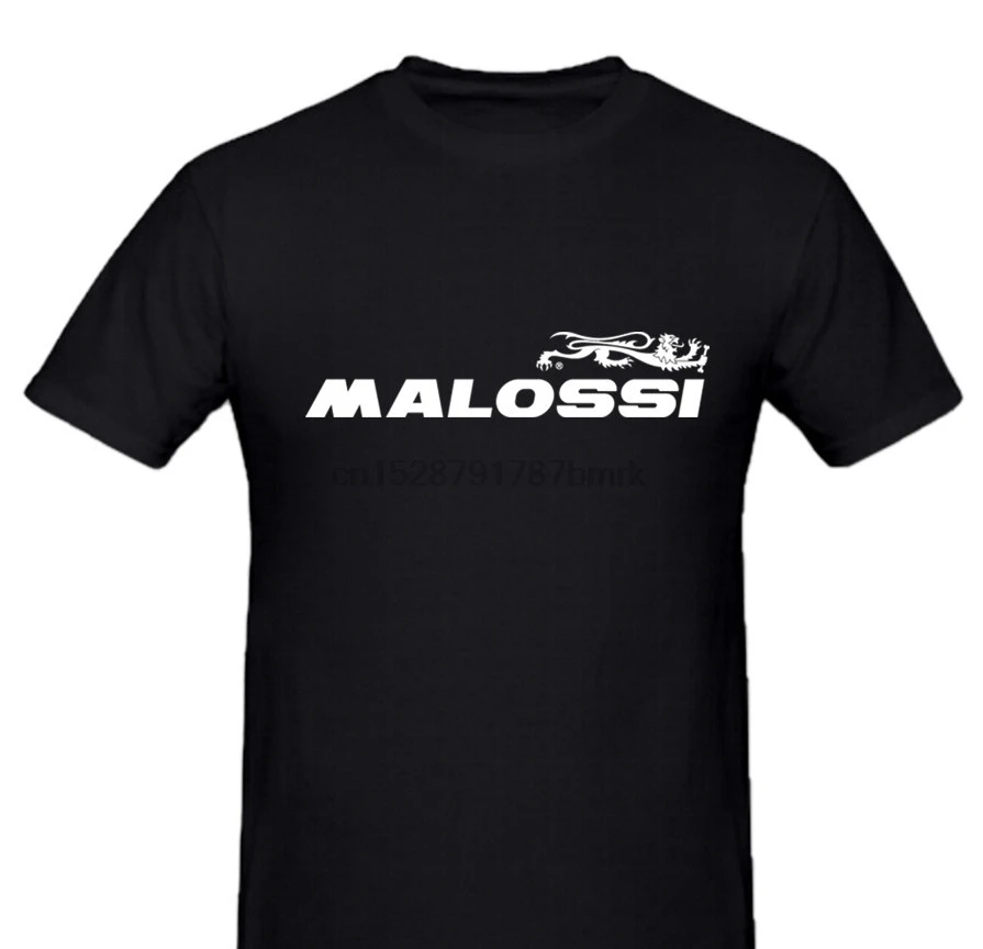 Funny Men T Shirt White Tshirts Black Tee Maglietta Manica Corta Malossi Rossa Taglia S In Cotone | Мужская одежда