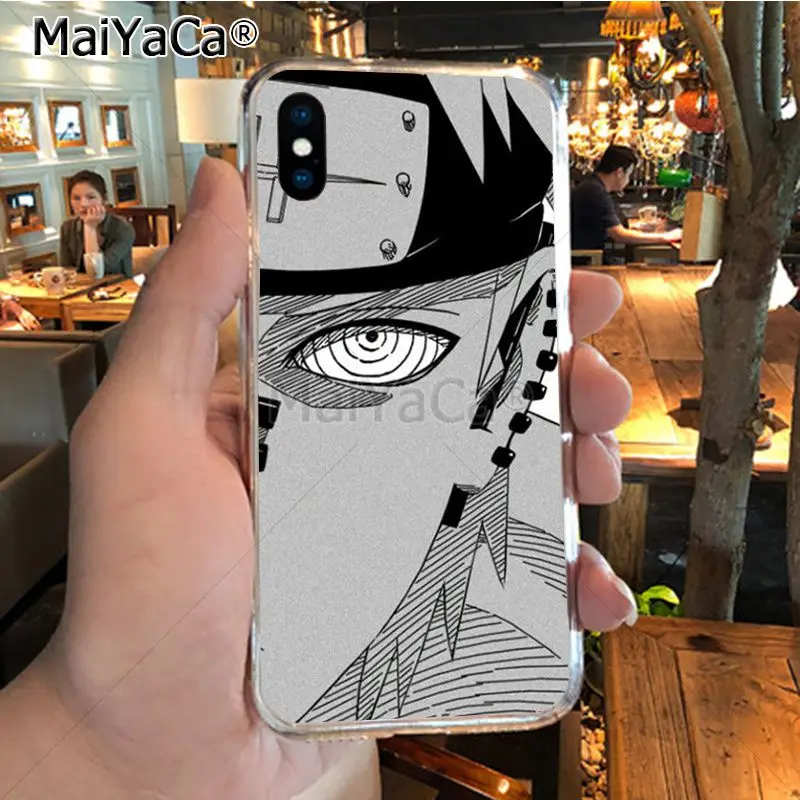 4 Мягкий чехол для телефона MaiYaCa Naruto Pain из ТПУ чехол для iPhone 8 7 6 6S Plus X XR XS MAX 5s SEcase shell - Цвет: 4