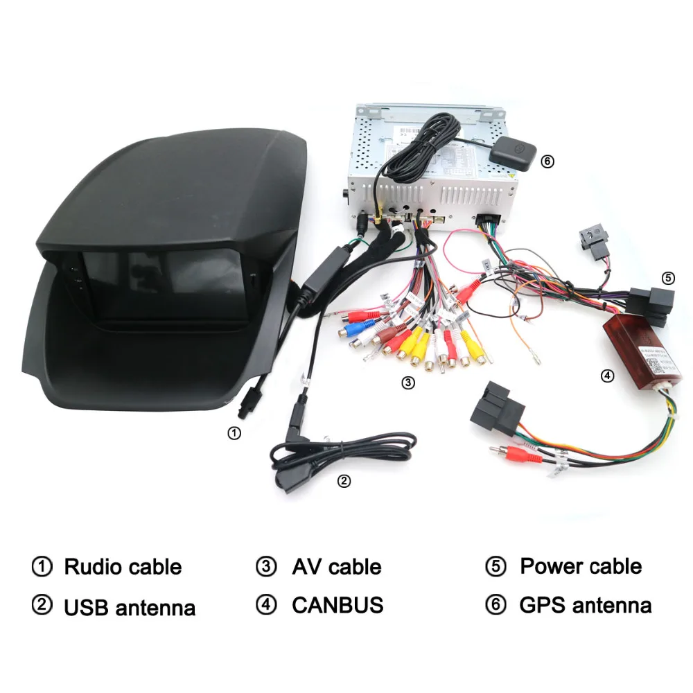 Aotsr Android 8 0 Автомобильный GPS навигатор Радио DVD плеер головное устройство для Ford