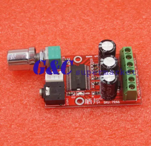 YDA138 E 12 Вт + двухканальный цифровой аудио усилитель плата DC В|audio amplifier board|digital boarddc