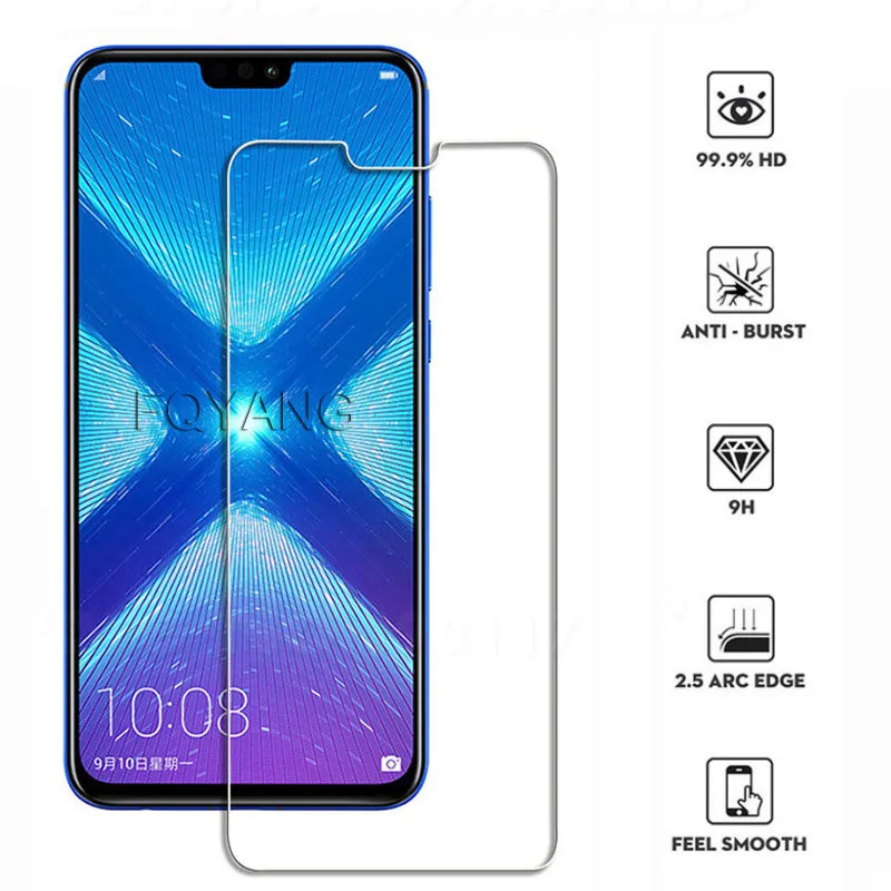 Закаленное стекло FQYANG 9H 0 26 мм для HUAWEI enjoy 6S honor 6CPRO 7 7X 7S 7i 7A 7C 8 pro 8X MAX 8C Защитная