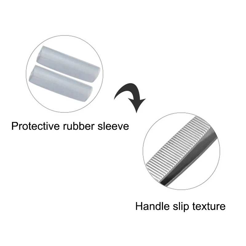 2 шт. пинцет для бровей из нержавеющей стали многофункциональный набор ухода за