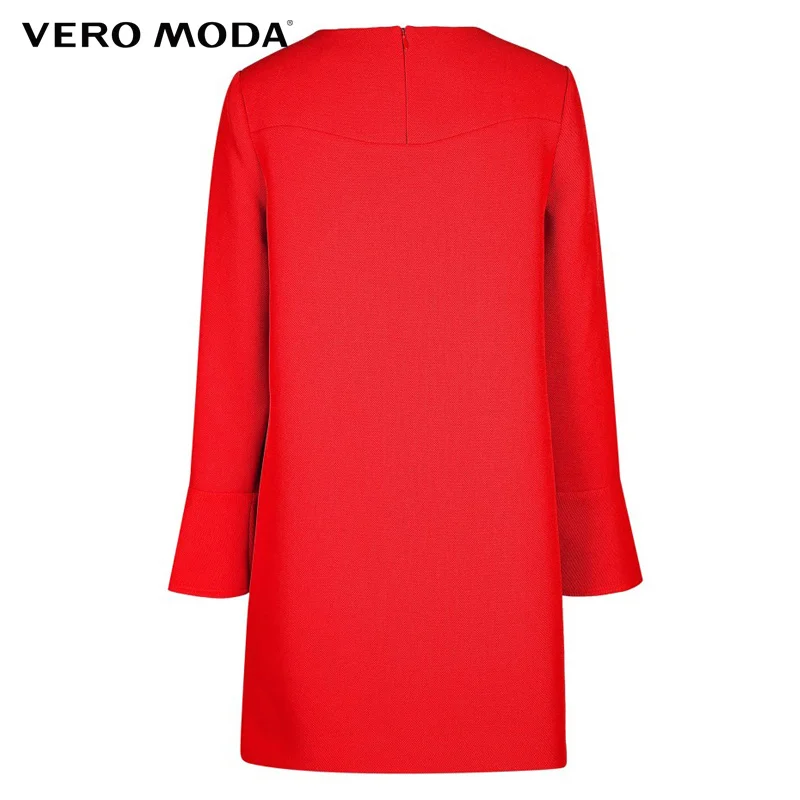 Vero Moda 2018 Новинка Женское Платье с Рукавами Длинными Пуловер Женский Женские