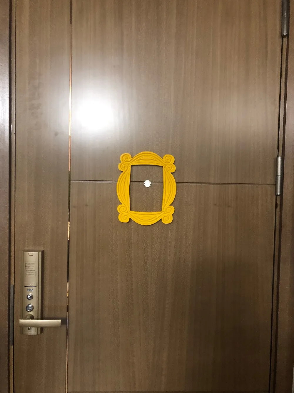 Новая рамка друзья ТВ показать Monica фото двери желтый очень хорошая отделка