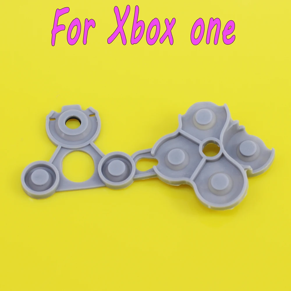 JCD [100 шт./лот] Токопроводящая резиновая колодки Замена для Xbox один контроллер с
