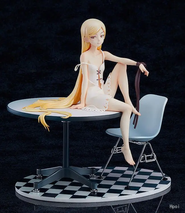 Аниме Фигурка 18 см Bakemonogatari Oshino Shinobu 12 лет Ver. 1/8 весы ПВХ фигурка Коллекционная
