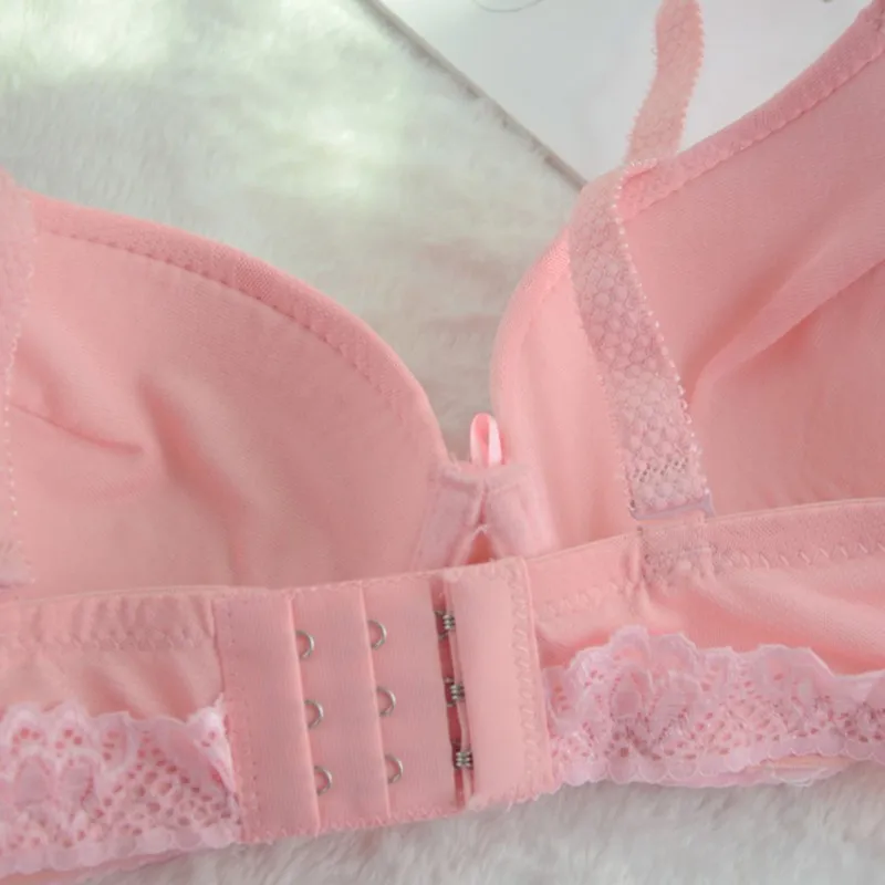 Нижнее белье женское хлопковое с чашками пуш ап|bra set|set upyoung girl |
