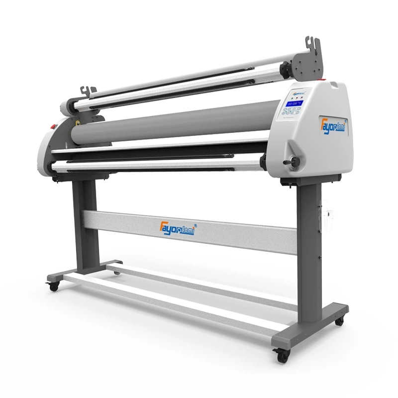 

Automatic Laminator Machines 63" Wide Format Paper Canvas Laminator Roll to Roll Vinyl Sticker Laminating Machine