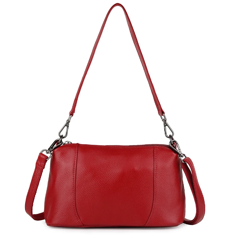 

Luxury Handbags Women Leather Bags Designer Genuine Leather Womens Messenger Bags Purple/Red/Blue/Black Lady Crossbody Purse