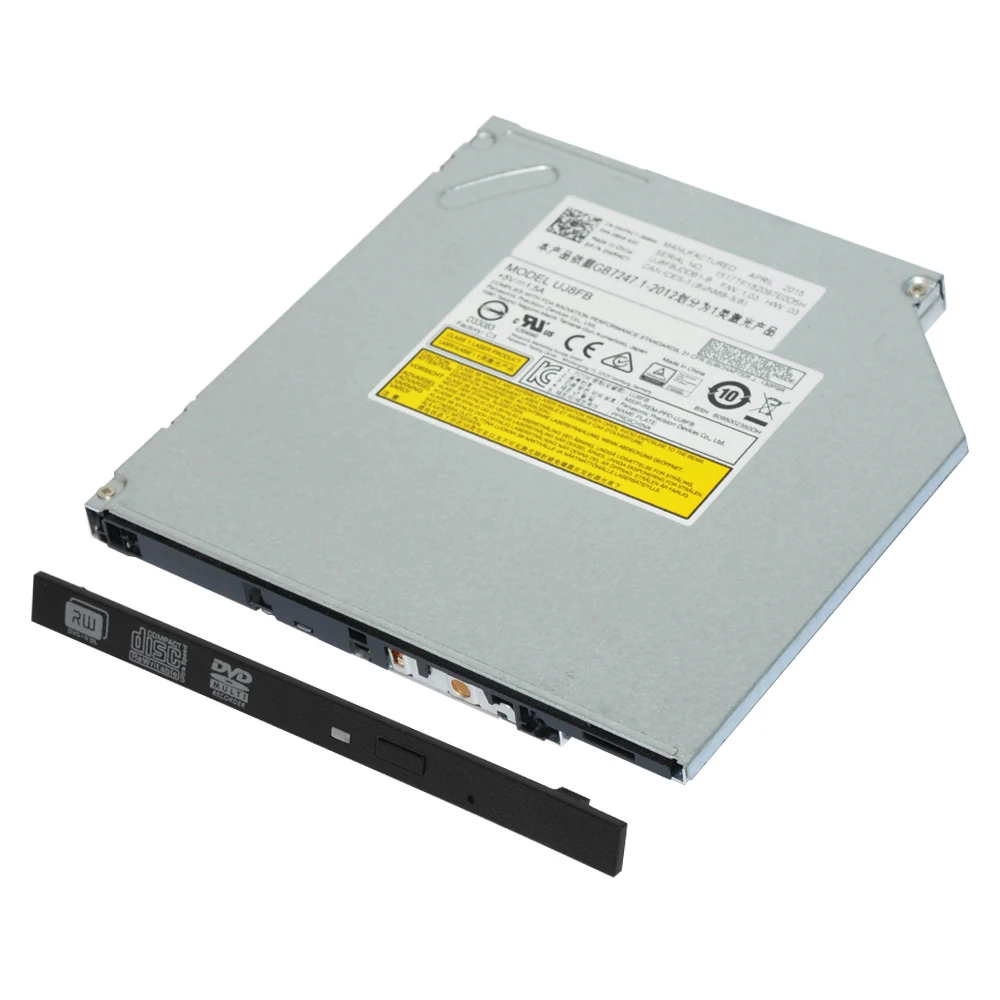 Deepfox 9,5 мм DVD горелки DVD rom плеер Внешний Оптический привод CD/DVD RW записи рекордер диски для ноутбука компьютера Mac