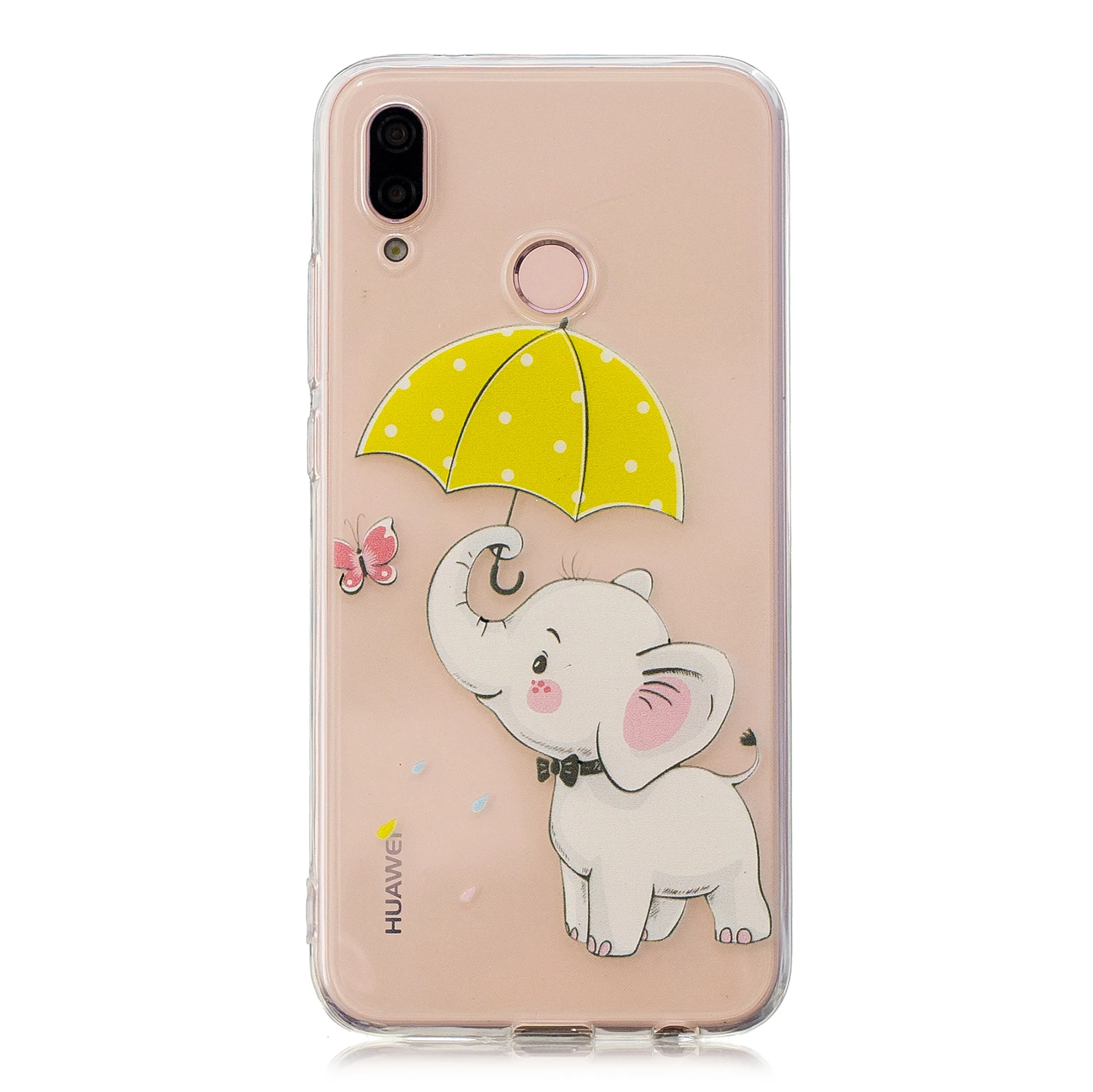 Dulcii Coque для huawei P20 Lite мультфильм милые животные чехол телефона узор мягкий TPU p20 |