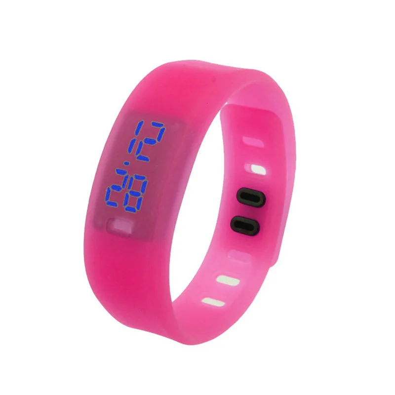 

Stylish wholesale Men Women Relogio Rubber LED Watch Date Sports Bracelet Digital Wrist Watch relogio feminino Dropship 2018 #C