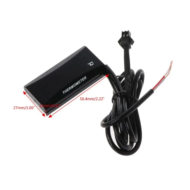 Универсальный цифровой термометр для мотоцикла KOSO Yamaha Racing 12 В постоянного тока |