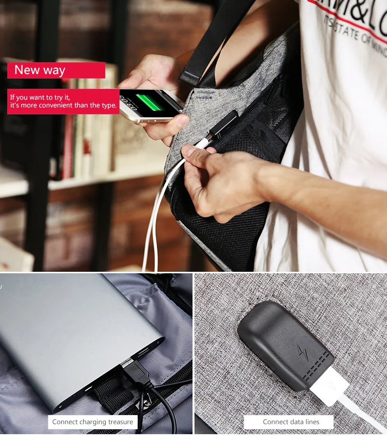 Противоугонный рюкзак XD городской дизайн usb зарядка мужские рюкзаки для Ноутбука Мужской Mochila Водонепроницаемый Многофункциональный рюкзак