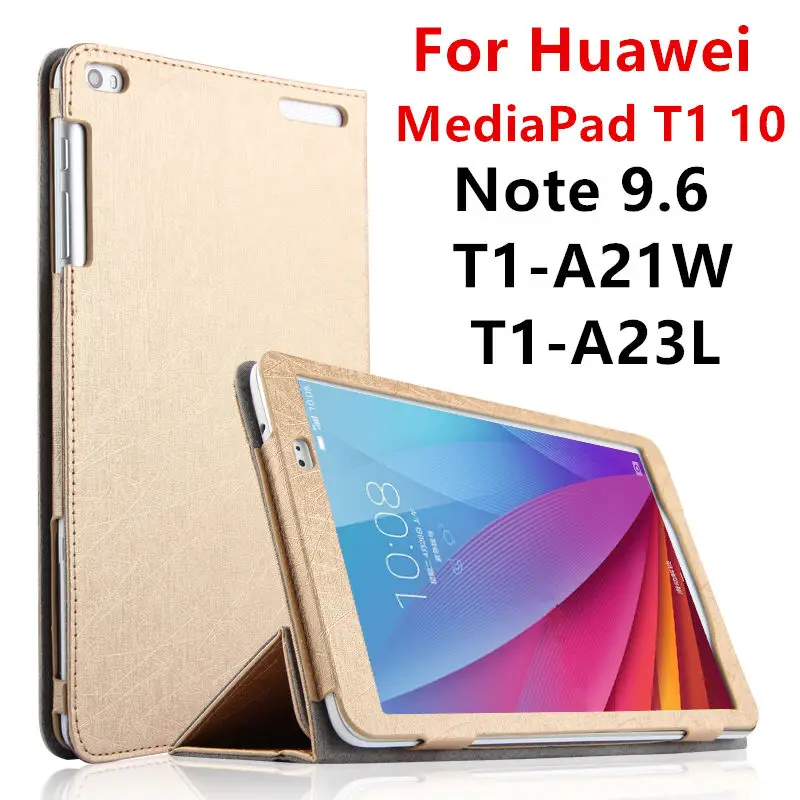 Чехол для Huawei MediaPad T1 10 защитный умный чехол из искусственной кожи кожаный