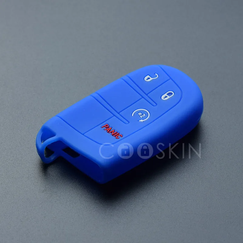 Силиконовый чехол красочный силиконовый гелевый Чехол Для JEEP For Chrysler Dodge Auto Remote