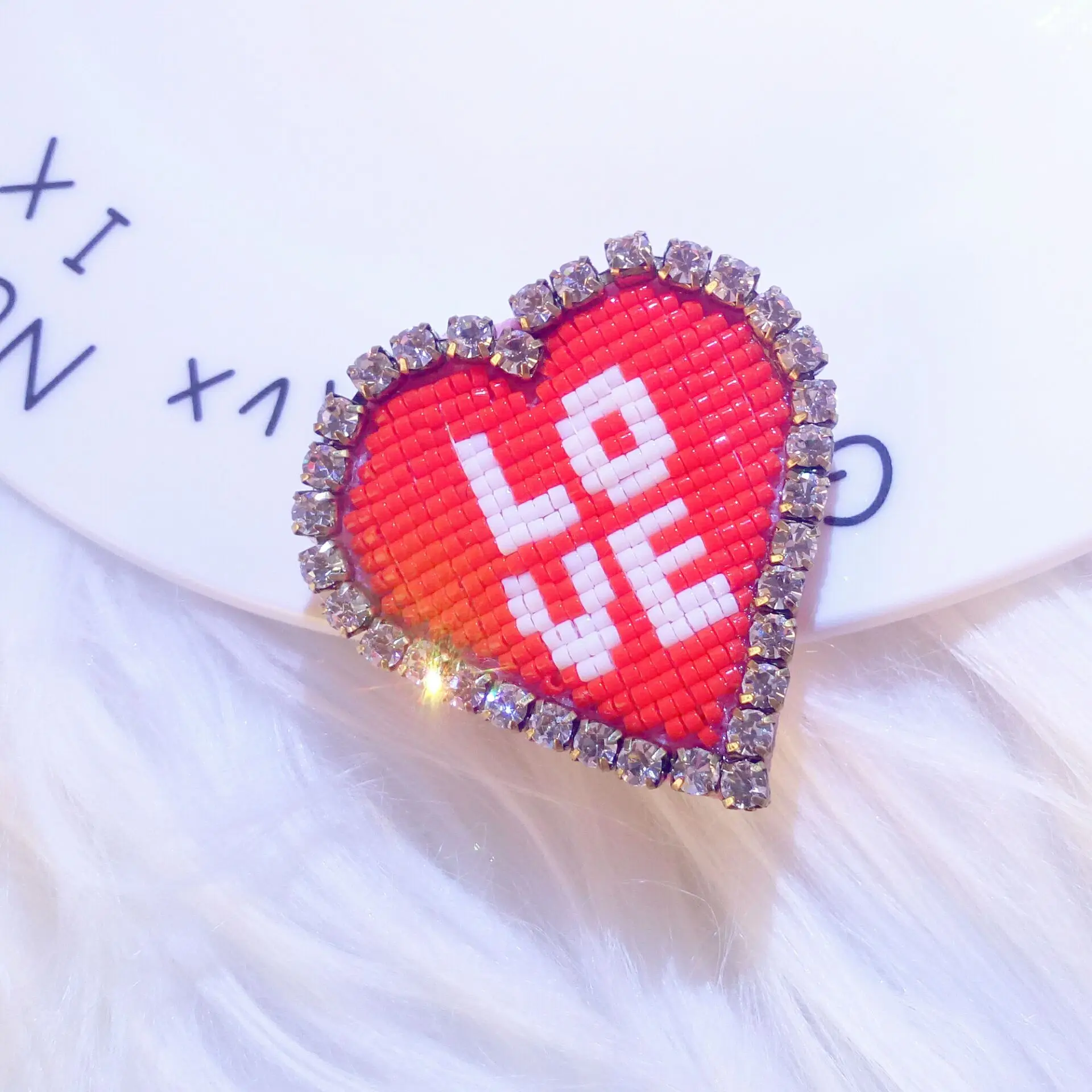 Модный роскошный красочный милый женский аксессуар со стразами и драгоценными