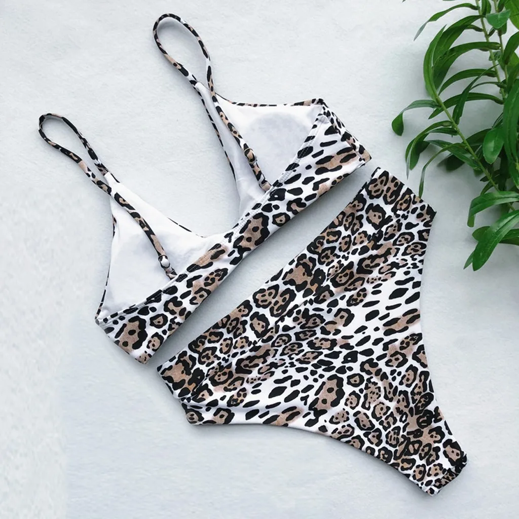 

2019 Sexy Bathing Suit Women Solid Two Piece Bikini Swimsuit Swimwear Beachwear Bikinis Set Biquini Swimsuit Female L300201