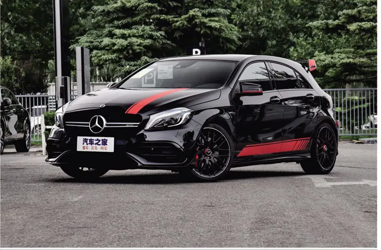 TAIYAO Тюнинг автомобилей спортивный автомобиль наклейки для Mercedes-Benz AMG 45 4matic автомобильные аксессуары и отличительные знаки авто стикер наклейка