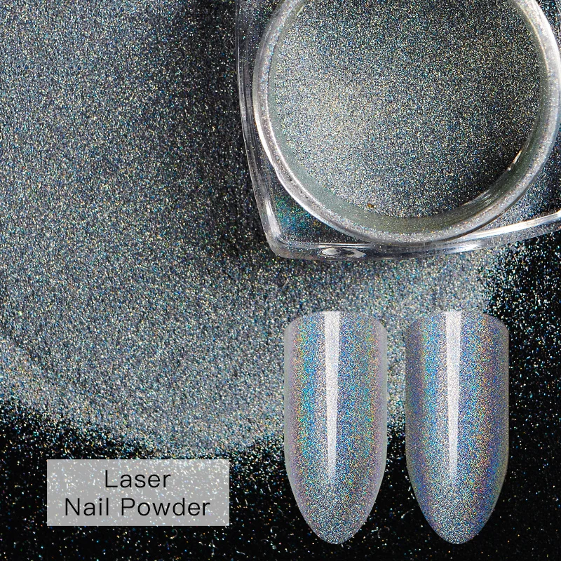 

T-TIAO CLUB 0.5g Nail Mirror Glitter Powder Holo Effect Dust Chrome Pigment DIY Manicure Nail Accessories
