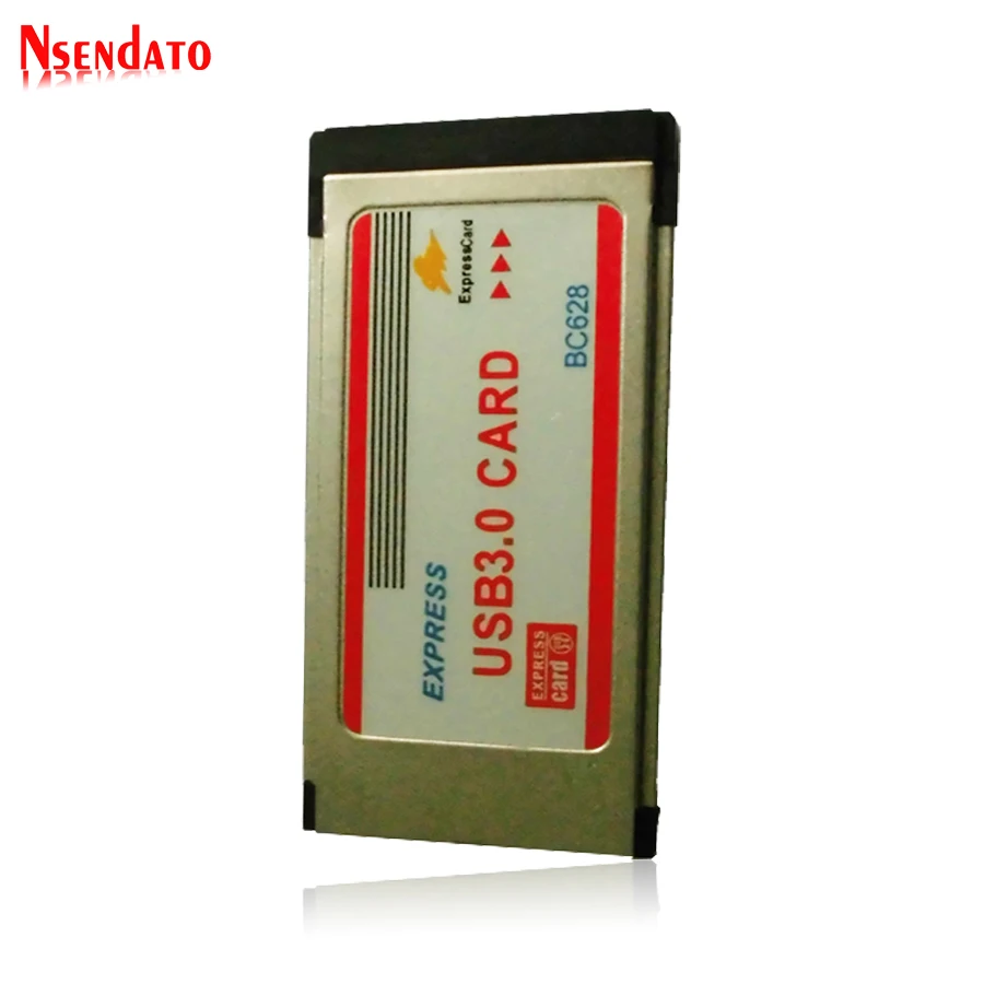 BC628 Express Card ExpressCard 34 54 мм до 2 Порты Скрытая внутри USB 3 0 адаптер конвертер USB3.0 карты