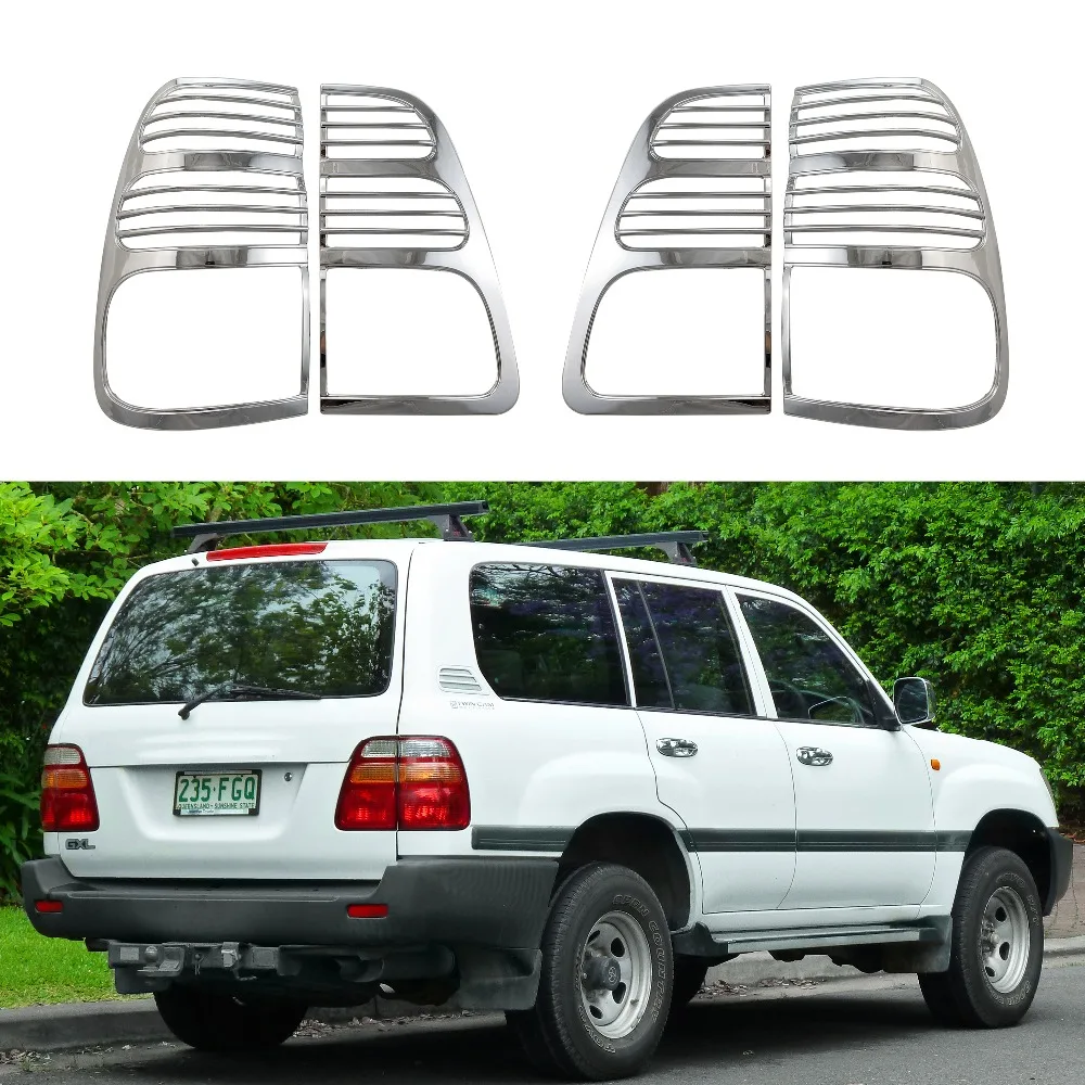 Крышка задсветильник онаря с хромированным покрытием для Toyota Land круиз 4500 LC100 FJ100