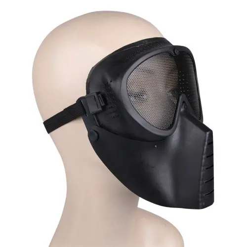 Маска страйкбольная черная|airsoft mask|mask paintballmask airsoft |
