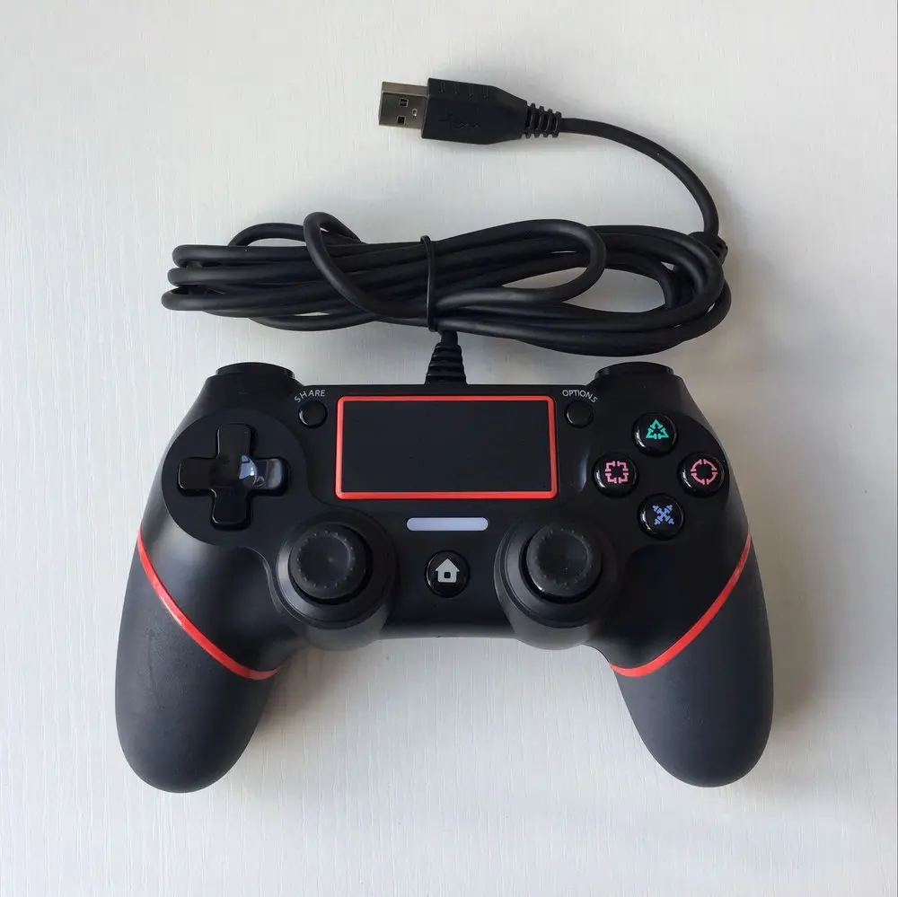 Проводной USB контроллер для PS4 Playstation Dualshock Sony геймпады джойстик Многоуровневая