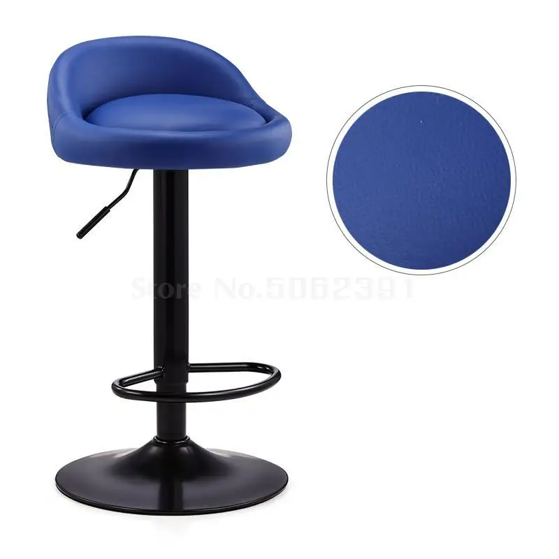 Same as picture11 Bar Chair Modern Simple Bar Chair Lift And Rotate Front Desk Backrest Chair Household High Stand Bar Stool - Цвет: Same as picture11